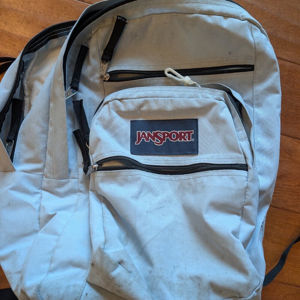 Jansport Big Student Backpack with Laptop carry - used condition